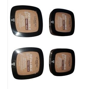 4 L'OREAL Paris INFALLIBLE 24hr FRESH WEAR SOFT MATTE BRONZER 200 Fair